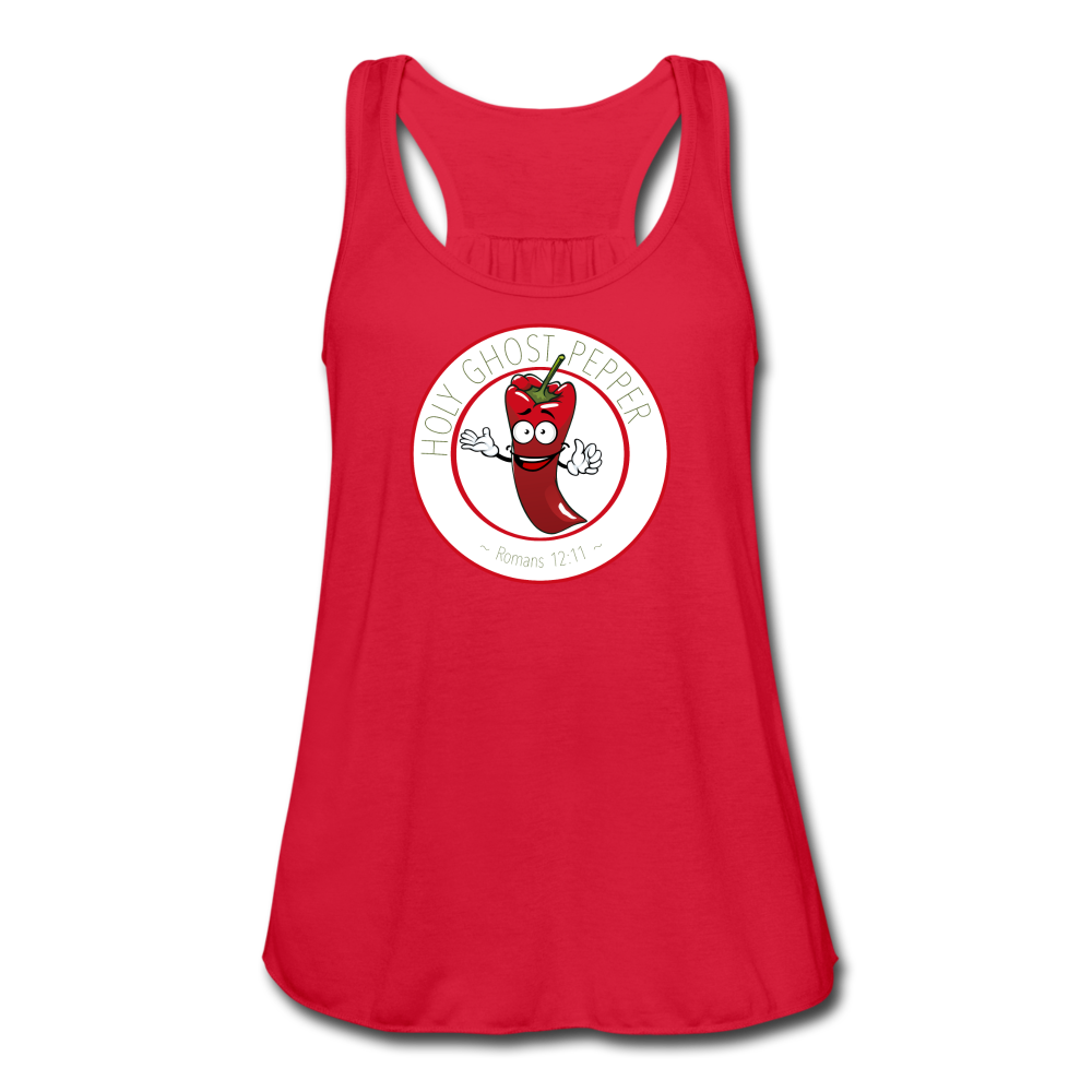 Holy Ghost Pepper - Women's Flowy Tank Top - red