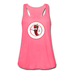 Holy Ghost Pepper - Women's Flowy Tank Top - neon pink