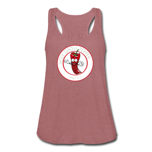 Holy Ghost Pepper - Women's Flowy Tank Top - mauve