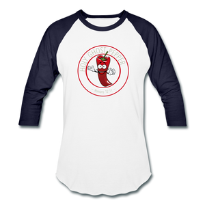Holy Ghost Pepper - Baseball T-Shirt - white/navy