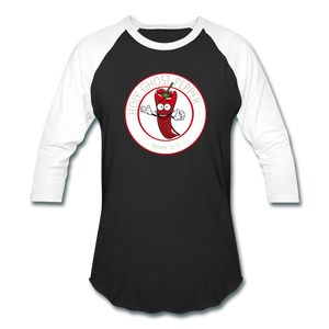 Holy Ghost Pepper - Baseball T-Shirt - black/white