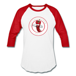 Holy Ghost Pepper - Baseball T-Shirt - white/red