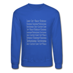 Fruit of the Spirit - Crewneck Sweatshirt - royal blue