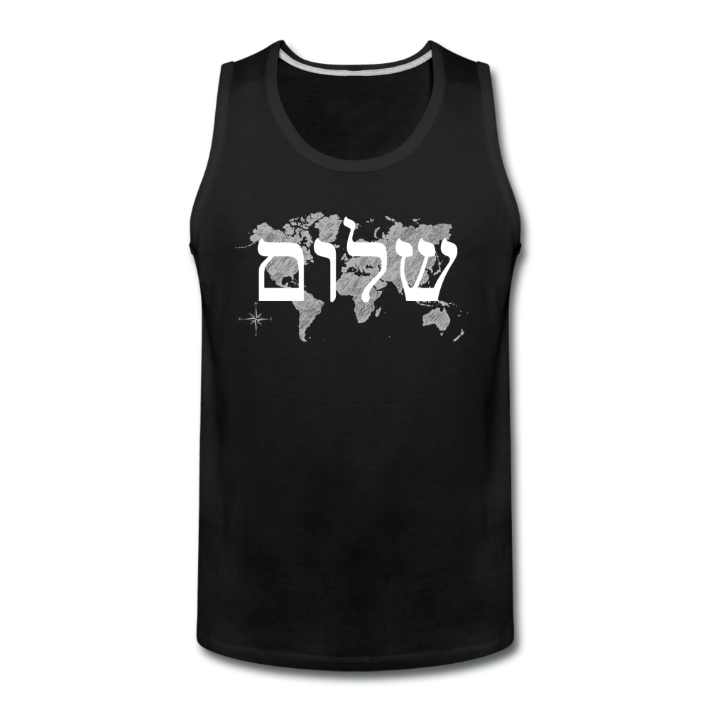 Peace on Earth - Men’s Premium Tank - black