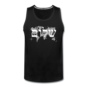 Peace on Earth - Men’s Premium Tank - black