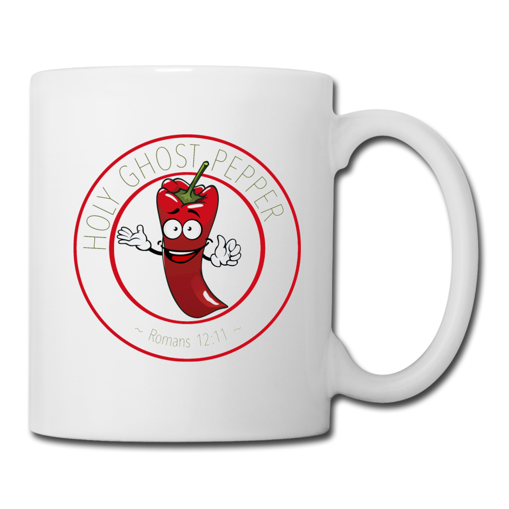 Holy Ghost Pepper - White Coffee/Tea Mug - white