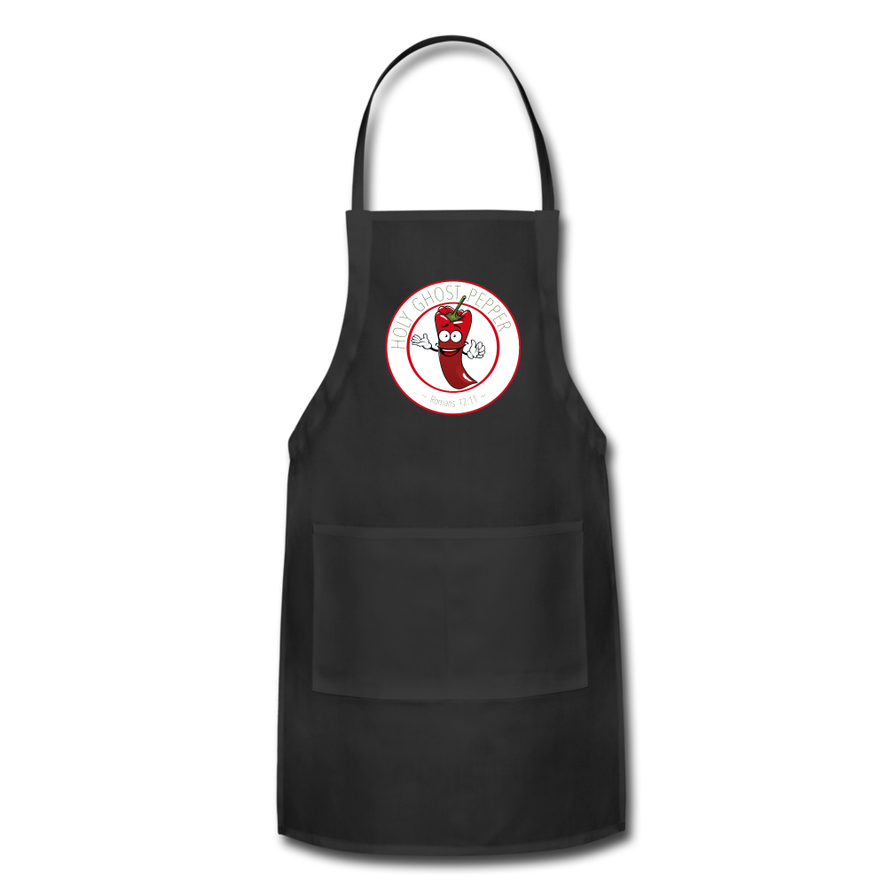Holy Ghost Pepper - Adjustable Apron - black