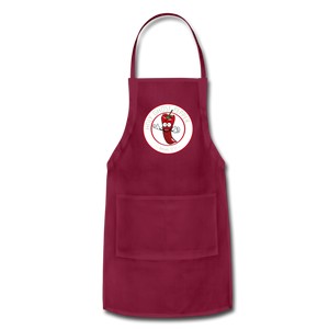 Holy Ghost Pepper - Adjustable Apron - burgundy