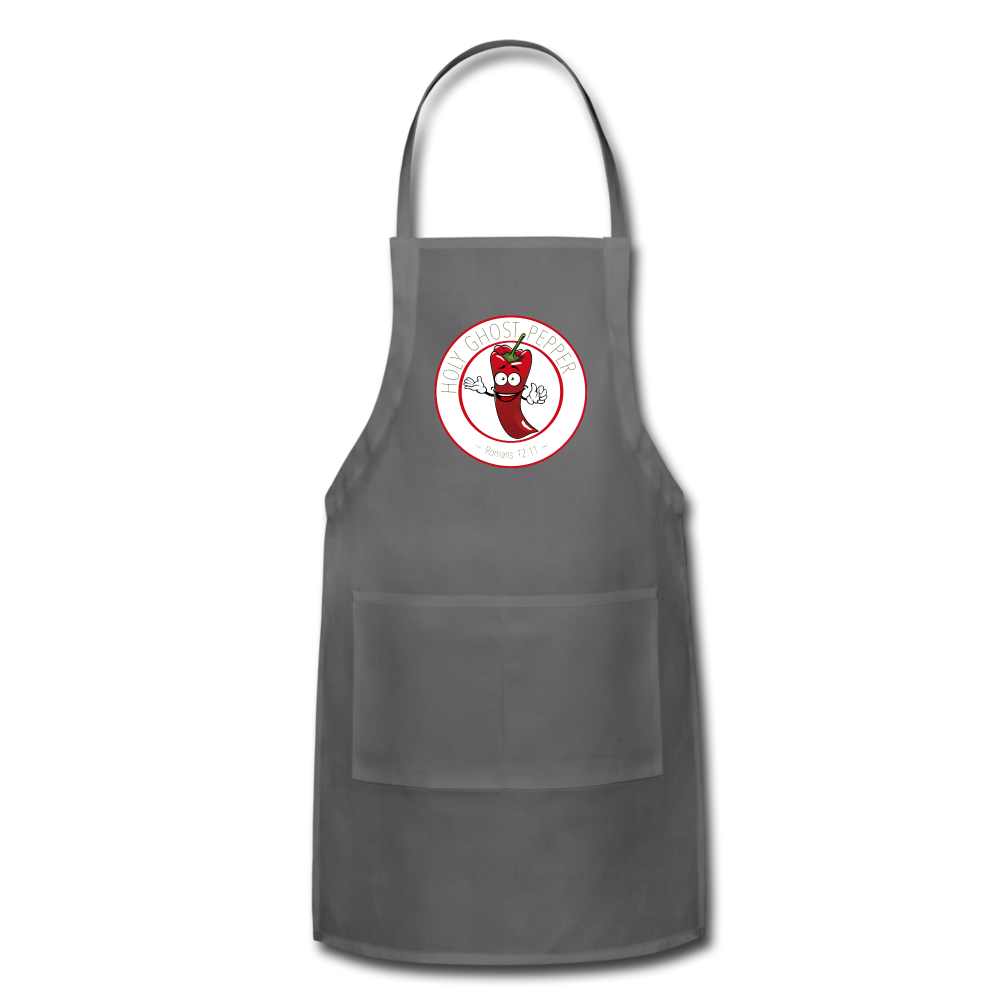Holy Ghost Pepper - Adjustable Apron - charcoal