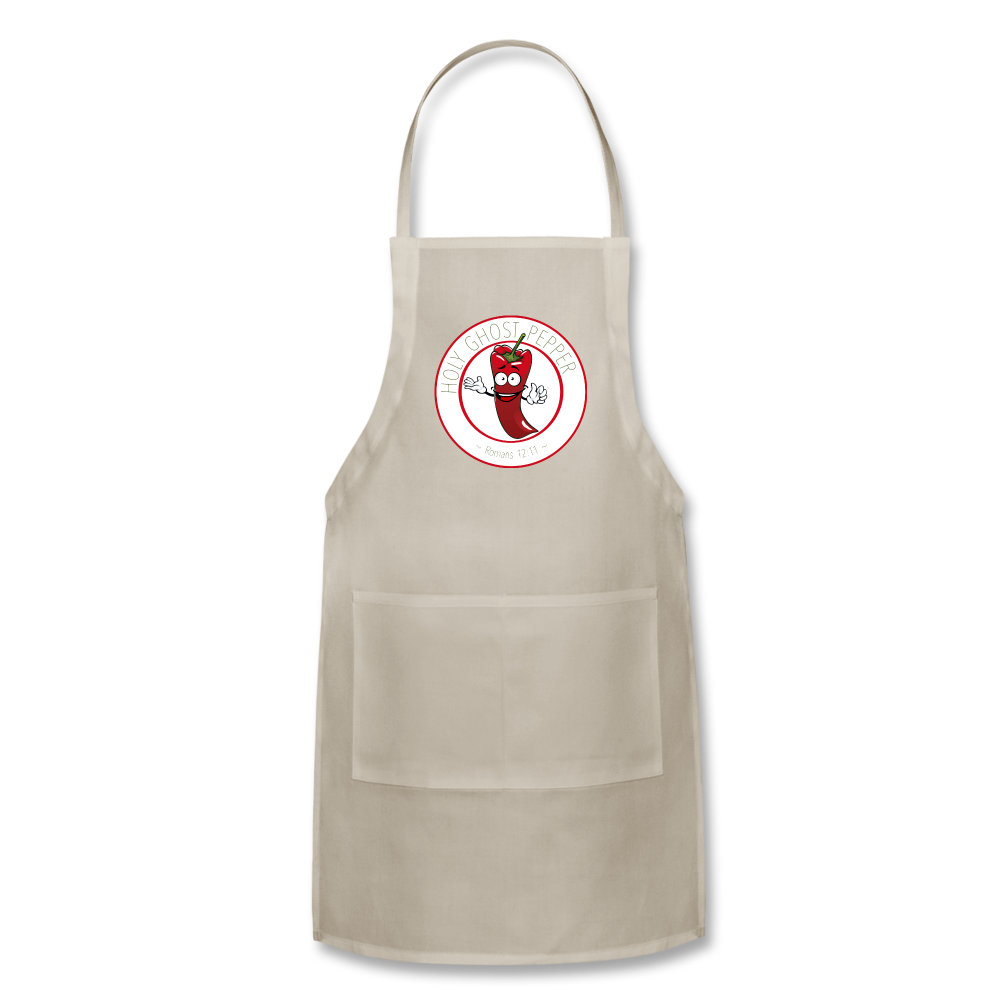 Holy Ghost Pepper - Adjustable Apron - natural