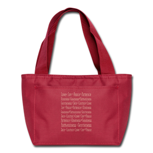 Fruit of the Spirit - Lunch Bag - red