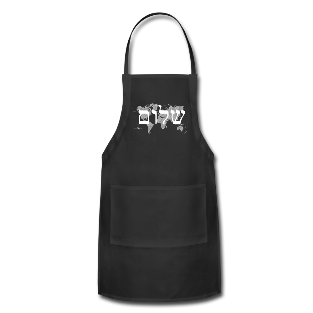 Peace on Earth - Adjustable Apron - black