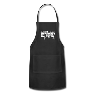 Peace on Earth - Adjustable Apron - black