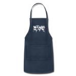 Peace on Earth - Adjustable Apron - navy