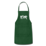 Peace on Earth - Adjustable Apron - forest green