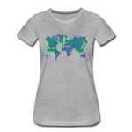 Peace on Earth - Women’s Premium T-Shirt - heather gray