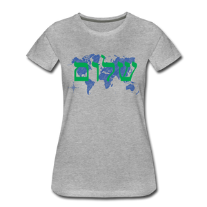 Peace on Earth - Women’s Premium T-Shirt - heather gray