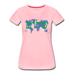 Peace on Earth - Women’s Premium T-Shirt - pink
