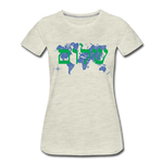 Peace on Earth - Women’s Premium T-Shirt - heather oatmeal