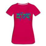Peace on Earth - Women’s Premium T-Shirt - dark pink