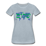 Peace on Earth - Women’s Premium T-Shirt - heather ice blue