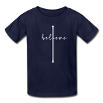 I Believe - Kids' T-Shirt - navy