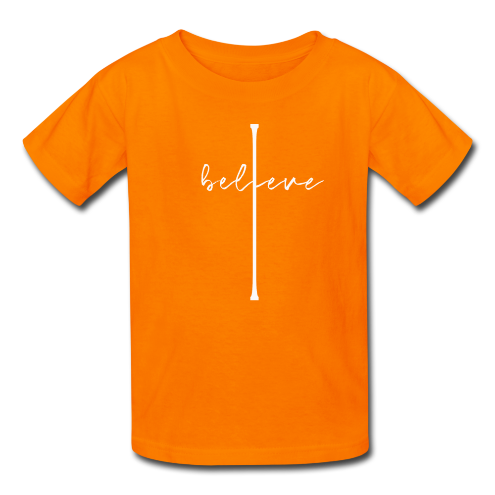 I Believe - Kids' T-Shirt - orange