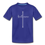 I Believe - Toddler Premium T-Shirt - royal blue