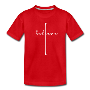 I Believe - Toddler Premium T-Shirt - red