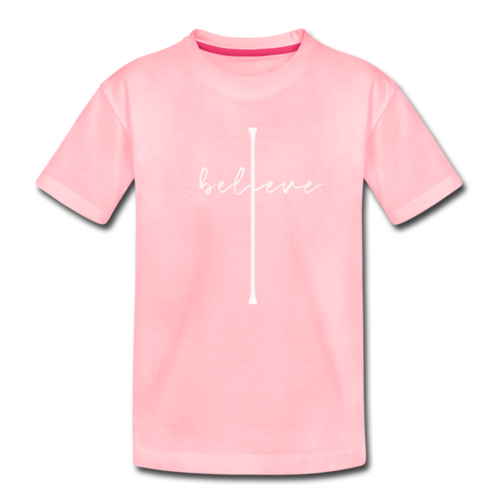 I Believe - Toddler Premium T-Shirt - pink