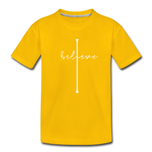 I Believe - Toddler Premium T-Shirt - sun yellow