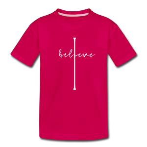 I Believe - Toddler Premium T-Shirt - dark pink