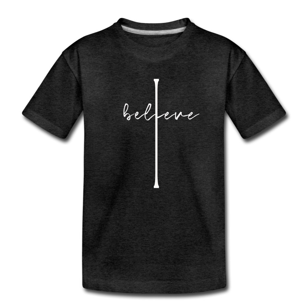I Believe - Toddler Premium T-Shirt - charcoal gray