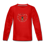 Bee Salt & Light - Kids' Premium Long Sleeve T-Shirt - red