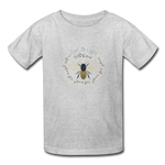 Bee Salt & Light - Kids' T-Shirt - heather gray