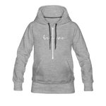 I Believe - Women’s Premium Hoodie - heather gray