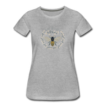 Bee Salt & Light - Women’s Premium T-Shirt - heather gray