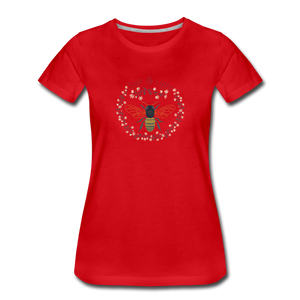 Bee Salt & Light - Women’s Premium T-Shirt - red