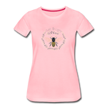 Bee Salt & Light - Women’s Premium T-Shirt - pink