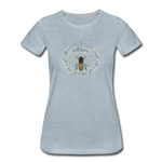 Bee Salt & Light - Women’s Premium T-Shirt - heather ice blue