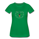 Bee Salt & Light - Women’s Premium T-Shirt - kelly green