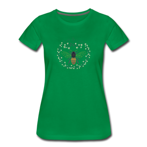 Bee Salt & Light - Women’s Premium T-Shirt - kelly green