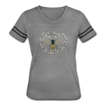 Bee Salt & Light - Women’s Vintage Sport T-Shirt - heather gray/charcoal