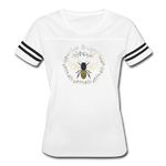 Bee Salt & Light - Women’s Vintage Sport T-Shirt - white/black