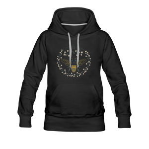 Bee Salt & Light - Women’s Premium Hoodie - black