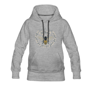 Bee Salt & Light - Women’s Premium Hoodie - heather gray