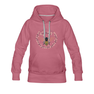 Bee Salt & Light - Women’s Premium Hoodie - mauve