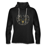 Bee Salt & Light - Unisex Lightweight Terry Hoodie - charcoal gray