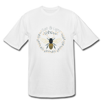 Bee Salt & Light - Men's Tall T-Shirt - white