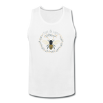 Bee Salt & Light - Men’s Premium Tank - white
